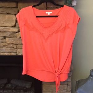 Maurices Tie waist blouse